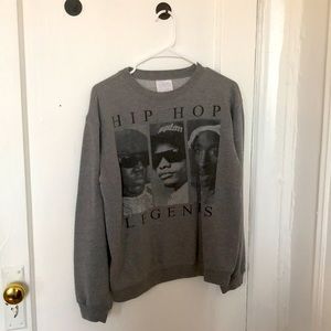 Hip hop legend crewneck sweater for sale!
